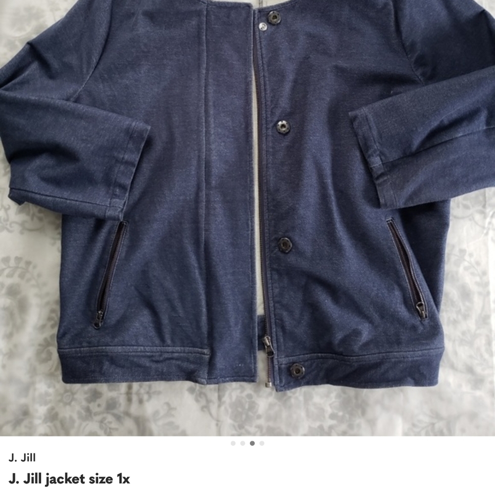 J. Jill jacket size 1x